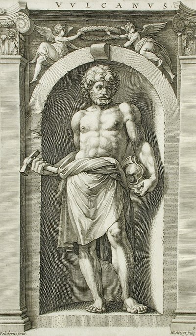 Vulcanus alkotó: Hendrick Goltzius