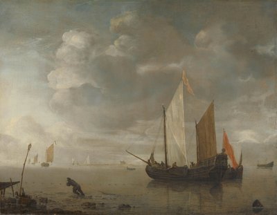 Nyugodt tenger alkotó: Hendrick Jacobsz. Dubbels