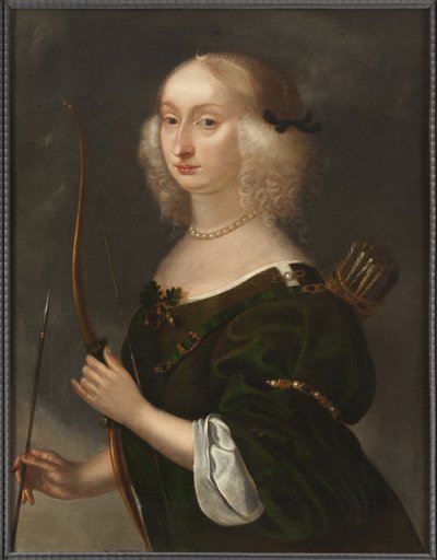 Marie Eleonore de Brandebourg, reine consort de Suede et de Finlande – Mária Eleonora brandenburgi hercegnő (1599-1655), svéd királynő portréja, Muennichhofen, Henrik (? -1664). Olajfestmény. Mérete: 76x61 cm. Nemzeti Múzeum Stockholm alkotó: Hendrick Munnichhoven