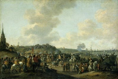 II. Károly angliai távozása Scheveningenből, 1660. június 2 alkotó: Hendrick de Meijer