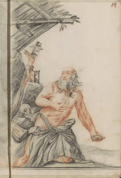 Bűnbánó Jeromos alkotó: Hendrick van Beaumont
