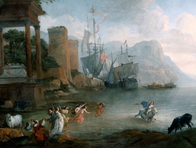 „Európa elrablása”, 17. század. alkotó: Hendrick van Minderhout