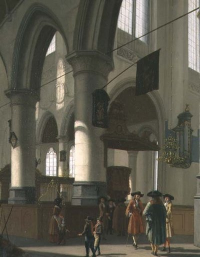 Egy templombelső alkotó: Hendrick van Streeck