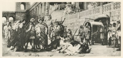 A Christian Dirce (tagok) alkotó: Hendrik (after) Siemiradzki