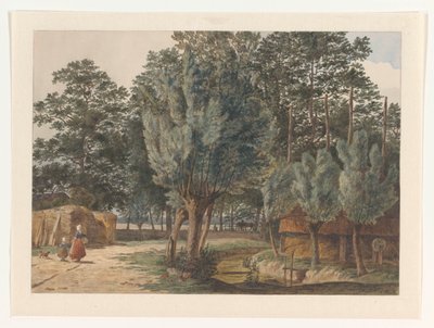 A Houdringe birtokon De Bilt közelében alkotó: Hendrik Abraham Klinkhamer