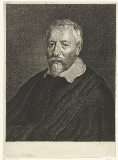 Albertus Huttenus portréja alkotó: Hendrik Bary