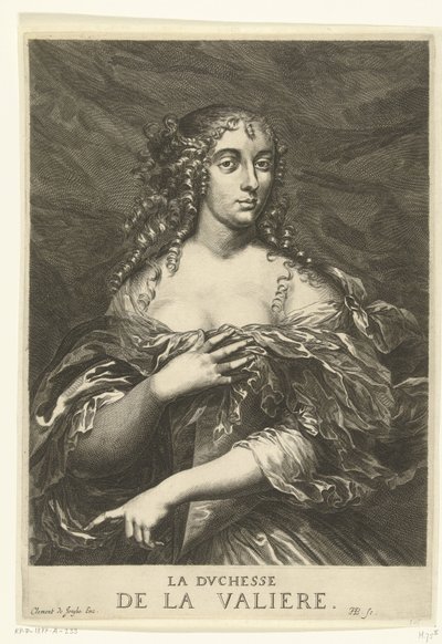 Louise Françoise de La Baume Le Blanc de la Vallière portréja alkotó: Hendrik Bary