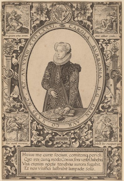 Bourbon Charlotte alkotó: Hendrik Goltzius