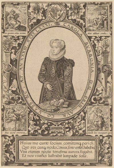 Bourbon Charlotte alkotó: Hendrik Goltzius