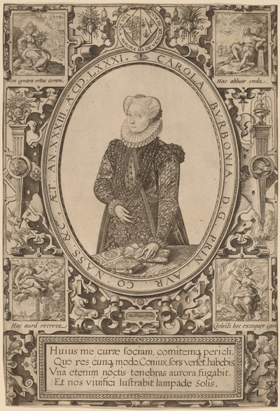 Bourbon Charlotte alkotó: Hendrik Goltzius