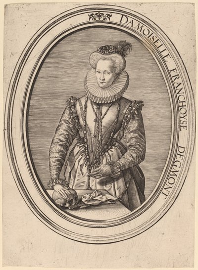 Françoise van Egmond alkotó: Hendrik Goltzius