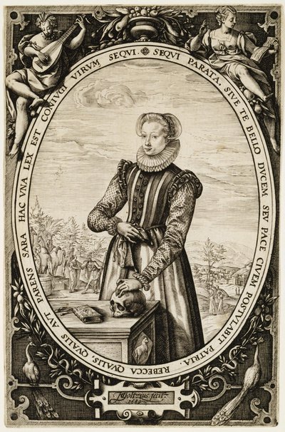Josina Hamels alkotó: Hendrik Goltzius
