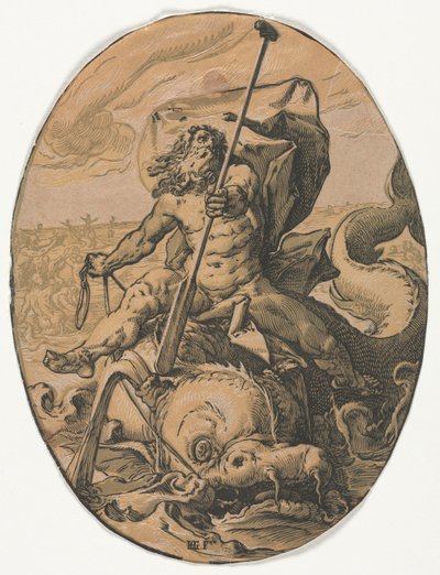Neptun. alkotó: Hendrik Goltzius