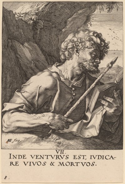Szent Tamás alkotó: Hendrik Goltzius