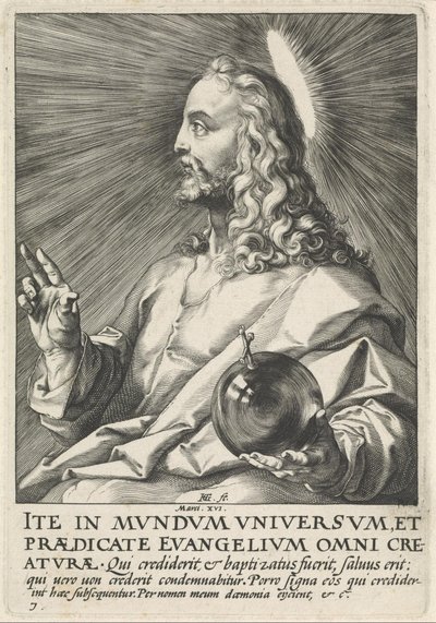 Salvator Mundi alkotó: Hendrik Goltzius