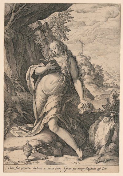 Bűnbánó Szent Mária Magdolna alkotó: Hendrik Goltzius