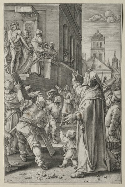 A szenvedély. alkotó: Hendrik Goltzius