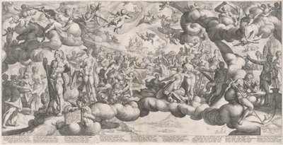 Ámor és Psyche esküvője alkotó: Hendrik Goltzius after Bartholomaeus Spranger