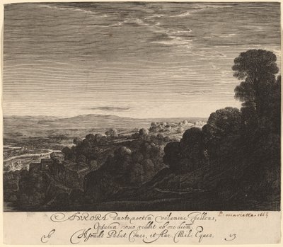 Hajnali táj: Aurora alkotó: Hendrik Goudt after Adam Elsheimer