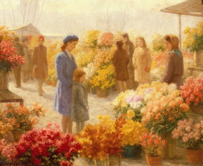 Virágpiac alkotó: Hendrik Heyligers