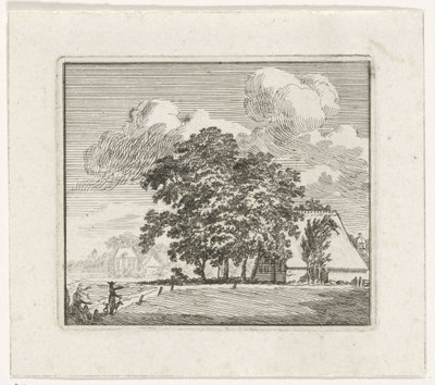 Farm egy tájban alkotó: Hendrik Hoogers