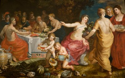 Achelous ünnepe, 1610-1615. alkotó: Hendrik I Balen van