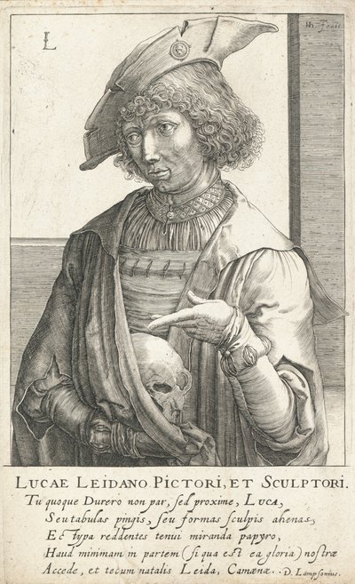 Lucas van Leyden, holland rézmetsző és festő alkotó: Hendrik I Hondius