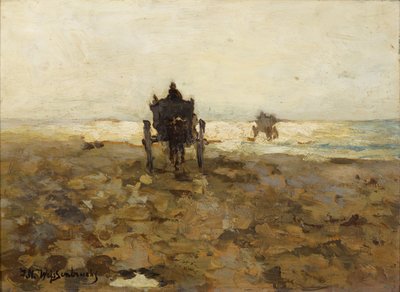Clammers Horse Drive, c. 1890 alkotó: Hendrik Johannes Weissenbruch