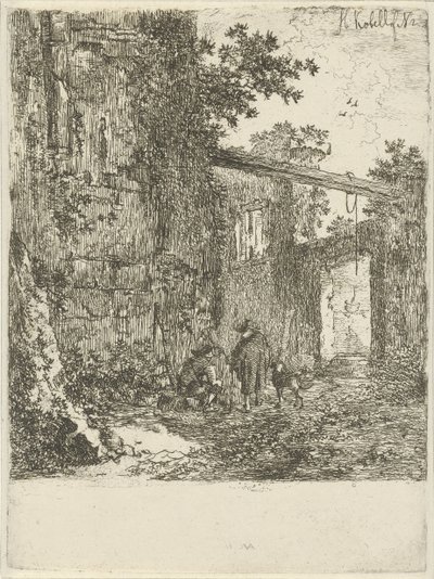Benőtt rom alkotó: Hendrik Kobell