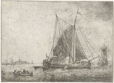 szénabárka alkotó: Hendrik Kobell
