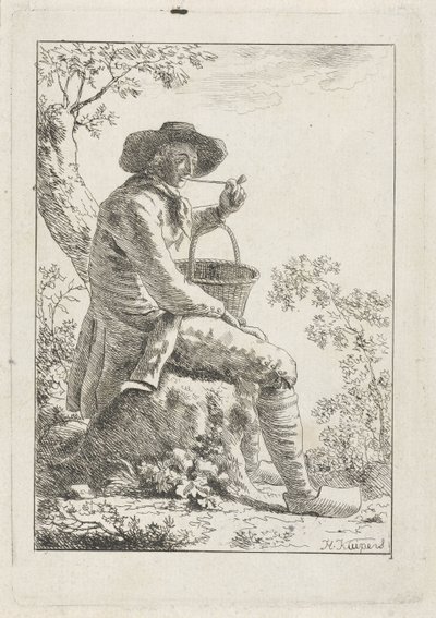 Dohányzó gazda alkotó: Hendrik Kuipers
