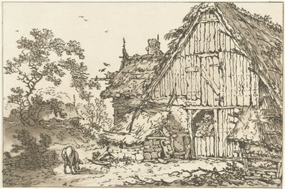 Boerderij találkozott twee mensen-nel a deeuropeningben Tizenkét terv azoknak a használatára számolva, akik tájrajzot tanulnak (sorozat címe) alkotó: Hendrik Meijer