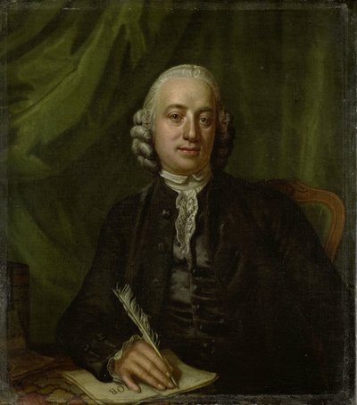 Pieter Meijer, amszterdami kiadó és könyvkereskedő portréja alkotó: Hendrik Pothoven (attributed to)