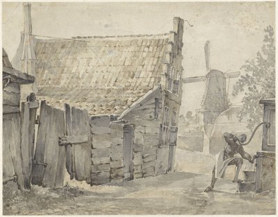 A haarlemi Papentorenvestben alkotó: Hendrik Savrij