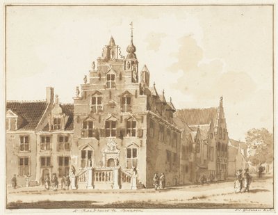 Buren városháza alkotó: Hendrik Spilman