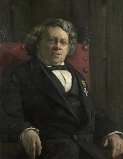 Pieter Harme Witkamp (1816-92). történész és földrajztudós alkotó: Hendrik Valkenburg