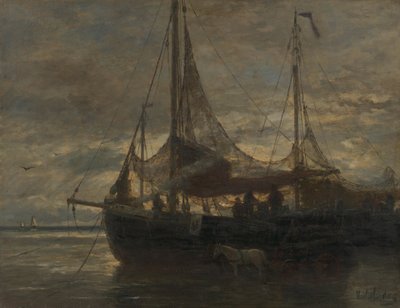 holland: Evening Evening alkotó: Hendrik Willem Mesdag