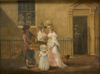 Zöldségárus, 1790 alkotó: Hendrik Willem Schweickardt