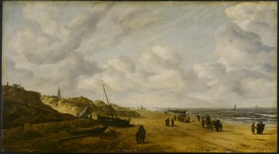 Kilátás a Scheveningeni homokra, 1630 körül (előzetes állapot; lásd még: 1112739) alkotó: Hendrik van Anthonissen