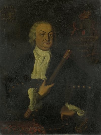 Hendrik Swaardecroon (1667-1728). főkormányzó (1718-25) alkotó: Hendrik van den Bosch (copy after)
