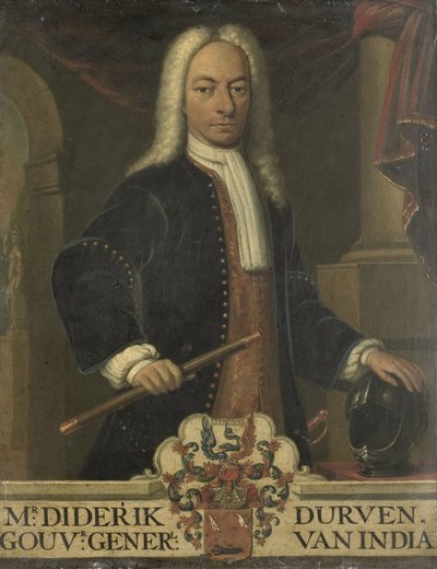 Diederik van Durven, Holland Kelet-India főkormányzójának portréja alkotó: Hendrik van den Bosch