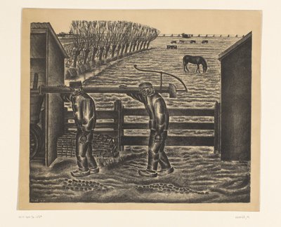 Két gazda egy tájban alkotó: Henk Henriët (signed by artist)