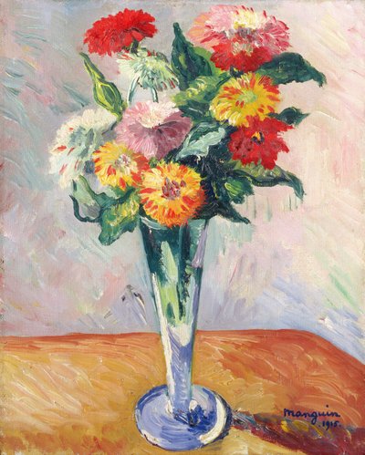 Virágok alkotó: Henri Charles Manguin