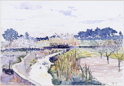 Kerti táj alkotó: Henri-Edmond Cross