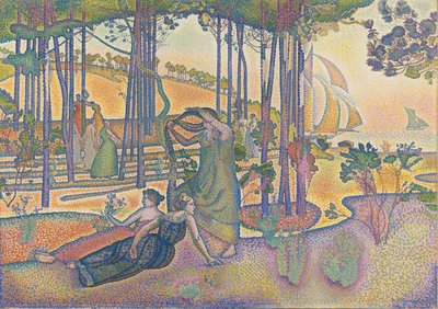 Az esti levegő alkotó: Henri-Edmond Cross