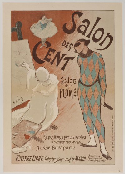 Salon des Cent - 1894. február alkotó: Henri-Gabriel Ibels