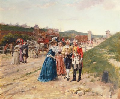 Bevezetés (olaj, tábla) alkotó: Henri-Victor Lesur