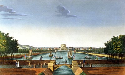 Párizs, a Villette-medence alkotó: Henri (after) Courvoisier-Voisin