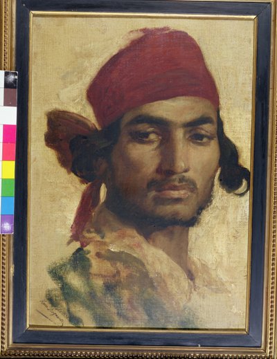 Gitano, Head Study alkotó: Henri Alexandre Georges Regnault