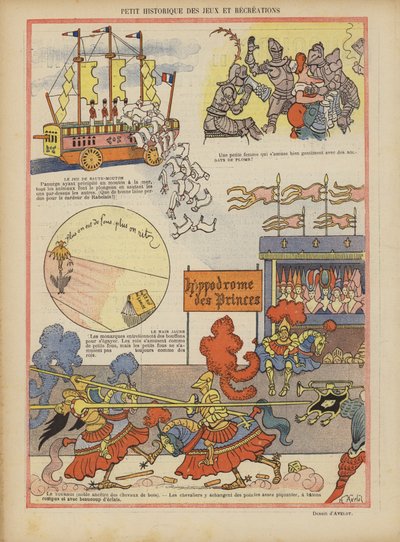 Illusztráció Le Rire alkotó: Henri Avelot